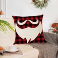thumbnail image 3 of Decorative Pillows, Inserts & Covers Hwkond Christmas Tree Throw Pillow Covers 18X18in Festive House Decor For Couch Sofa And Office Machine Washable Polyester Zip Closure No Inser,Up to 25% Off, 3 of 4