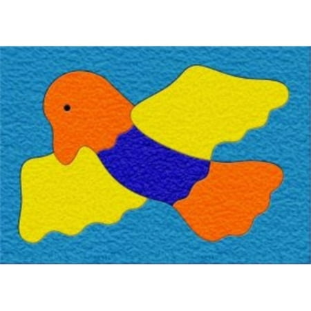 UPC 700239019629 product image for Lauri Toys Crepe Rubber Puzzle: Bird 5 pc | upcitemdb.com