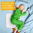 thumbnail image 3 of Almohadillas lavables GREEN LIFESTYLE para cama grandes, 34 x 36 cm, paquete de 4, 3 of 6