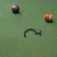 thumbnail image 3 of Shisuyan 2 Pcs Crochets de Billard Snooker Accessoires de Table de Billard Crochet de Rangement de Piscine Support de Rack de Piscine Crochet sous Table, 3 of 7
