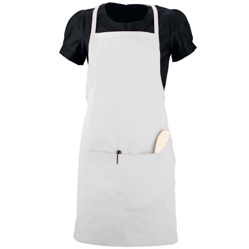 Augusta WAITER APRON WITH POCKETS WHITE OS