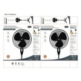 thumbnail image 7 of Optimus 21 Inch 3 Speed Adjustable Oscillating Pedestal Floor Fan, Black, 7 of 7