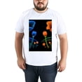 thumbnail image 5 of Women Oversize T-ShirtFlower Summer Casual Short Sleeve Loose Tee Tops, 5 of 5