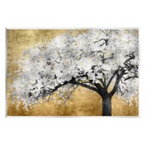 Stupell Industries Contemporary Bold Tree Trunk Graphic Art Unframed Art Print Wall Art, Design by Kate Bennett