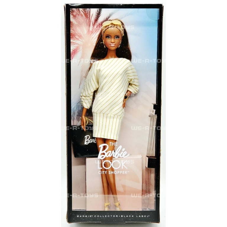 The Barbie Look Collection City Shopper African American Doll 2012 Mattel NRFB Walmart
