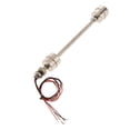 thumbnail image 1 of Interruptor de flotador Sensor de agua Bola doble de acero inoxidable para L200mm Baoblaze Interruptor de flotador de líquido, 1 of 6