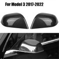 thumbnail image 2 of Carbon Fiber Look Rearview Mirror Cover Side Door Mirror Cover Cap for 2021-2023, 2 of 5