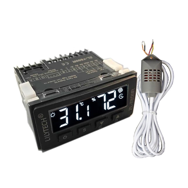 ZL-7850R RS485 Controlador de humedad de temperatura de comunicación Pantalla digital inteligente Co Irfora Controlador de incubadora