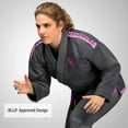 thumbnail image 3 of Hayabusa Lightweight Jiu Jitsu Gi - Grey/Pink, A4, 3 of 6
