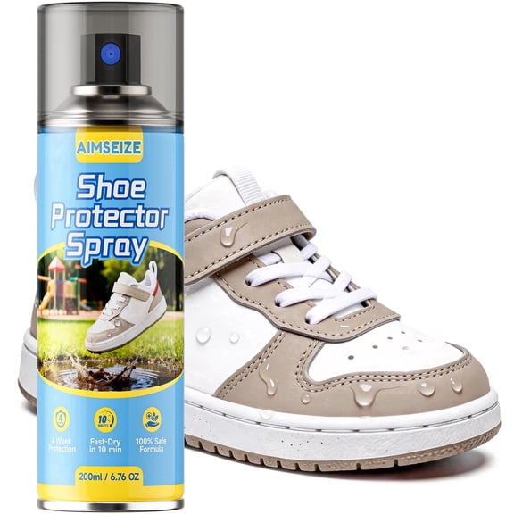 Waterproof Spray for Indoor Shoes and Household Shoes Water Resistant and Stain Resistant,Nano Waterproof Formula 6.76 Ounces,1 Pcs.