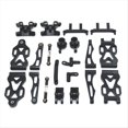 thumbnail image 1 of Kit de Accesorios de Actualización de Coche con Control Remoto de Aluminio para SCY 1/16 16101 16102 Negro, 1 of 5
