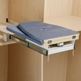 thumbnail image 4 of Miumaeov 180° Rotation Retractable Wall-Mounted Ironing Board Compact 31.9" x 12.2" for Home, 4 of 13