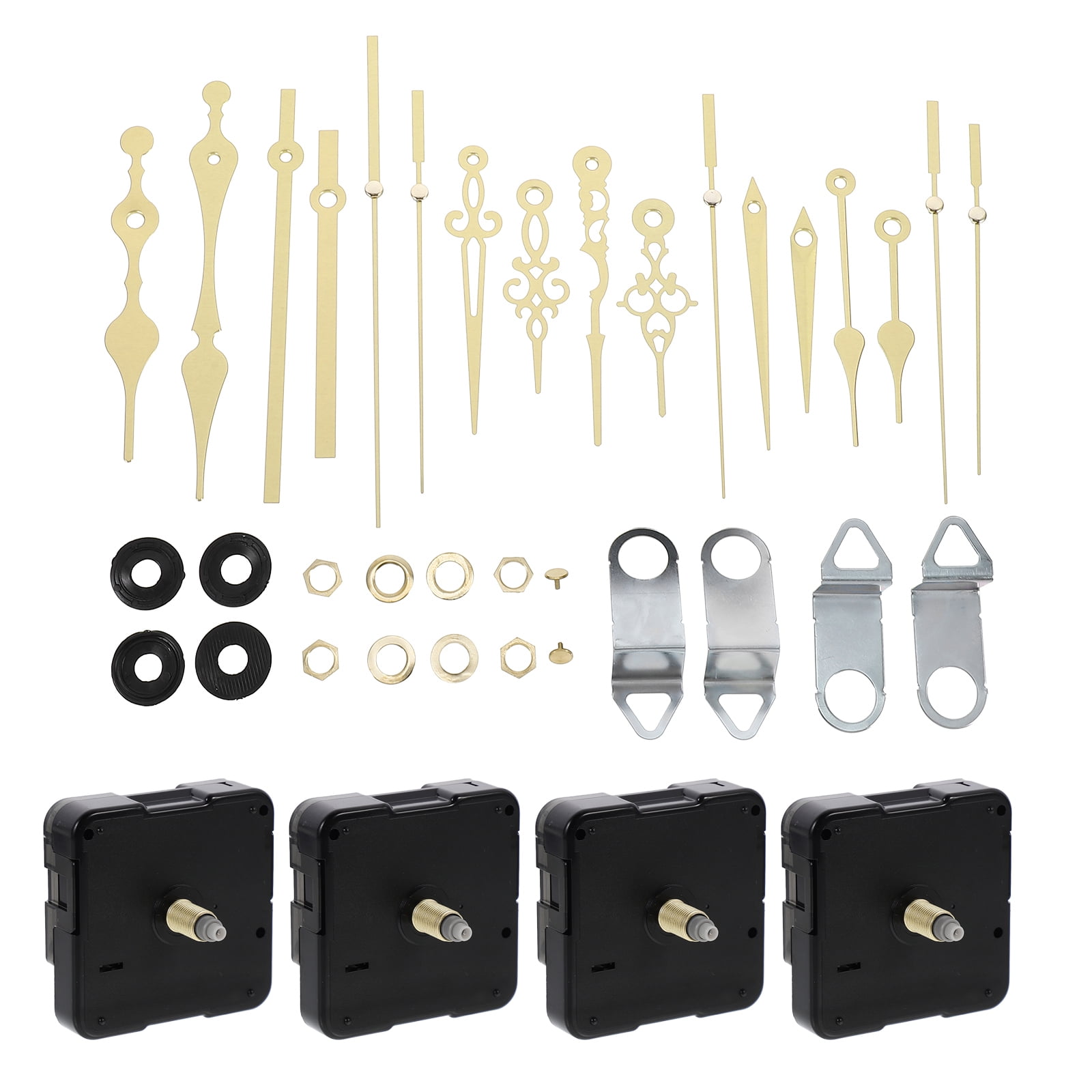 unbranded 8 Sets  Quartz Clock Movement Replacement Clock Mechanism Pointer Clock Parts