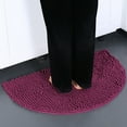 thumbnail image 5 of Clearance! CICRKHB Carpet Clearance Half Round Bathroom Rug Won'T Slip Bathroom Mat Soft and Comfortable Furry Durable Thickened Bathroom Rug Machine Washable Reusable, 5 of 9