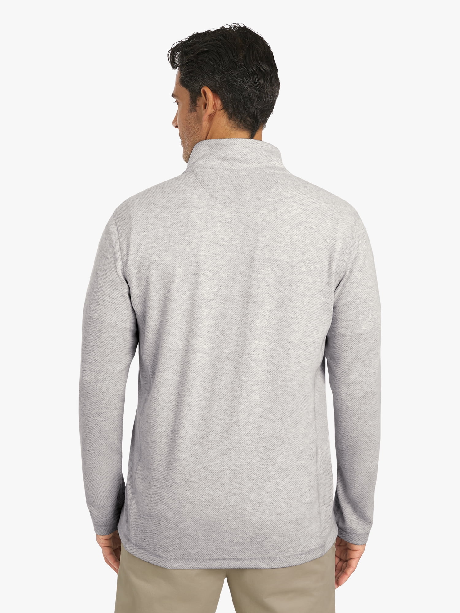 Chaps Men's & Big Men's Woodland Quarter Zip Sweater, Sizes S-2XL