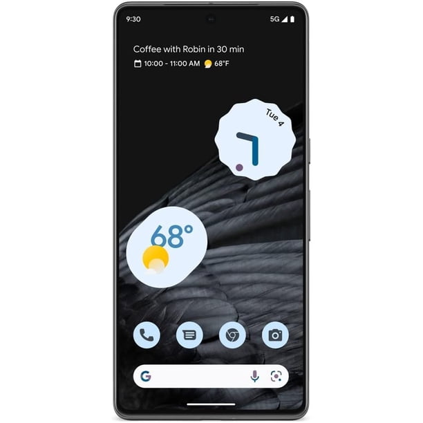 Google Pixel 7 – 128GB Smartphone – Obsidian Black – Unlocked
