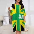 thumbnail image 2 of Jamaican, Jamaica Sleepshirts For Sleeping Travels Loose Sleepdress Pajama Dress Soft Nightdress Sleepwear, 2 of 7