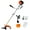 Orange#2, variant on Drywall Sander, 780W Electric Drywall Sander with Vacuum Dust Collection 6.5A Motor Dustless Floor Sander with Variable Speed 900-1800RPM, LED Light, Extendable & Foldable Handle,,