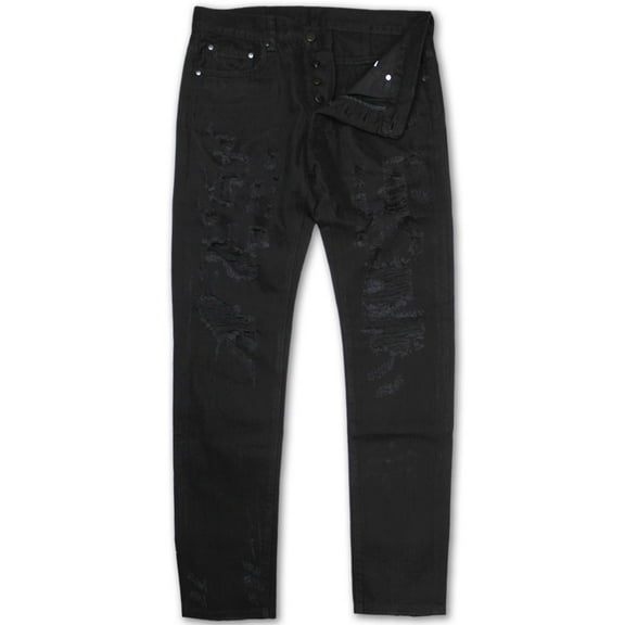 Dope Couture Franklin Tapered Denim Jeans Black