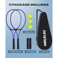 thumbnail image 2 of Raqueta de tenis HIRALIY para adultos, recreativa, para 2 jugadores, ligera, 2 of 8