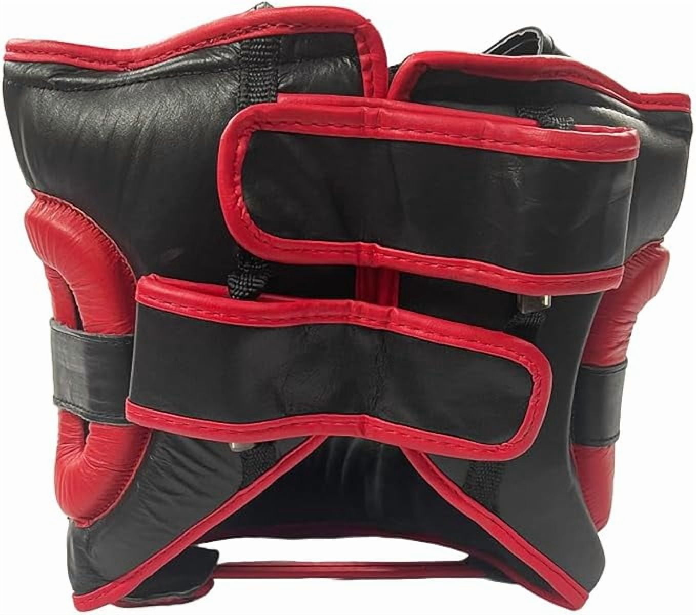 Amber Sports Leather Face-Saver Headgear - Thumbnail 3
