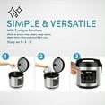 thumbnail image 3 of EMG ARC150SB Aroma 20 Cup Digital Rice Cooker, Stainless steel, 3 of 5