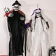 thumbnail image 2 of BRIGHTFUFU Halloween Wraath Skull Ghost Garland Puerta delantera Decoración colgante de la pared Suministros de Halloween, 2 of 8