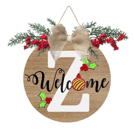 

Door Sign Home Garland Hanger Front Door Hanging Wall Sign Easter Sign Porch Sign Banner Winter Door Decorations Easter Door Decorations Welcome Home Signs for Front Porch Christmas Front Door