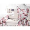 thumbnail image 3 of Soimoi White Fabric - By the Yard - 56 Inch Wide - Florals Print Fabric - Elegant and Timeless Patterns for Fashion and Home Decor Printed Fabric, 3 of 6