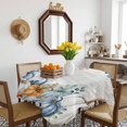 thumbnail image 3 of Blue Pumpkin Table Cloth Waterproof Tablecloths, Orange White Thanksgiving Autumn Eucalyptus Tablecloth Dining Table Cover for Kitchen Party Tabletop Outdoor, Square Tablecloth 54x54 Inch, 3 of 9