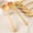 12pcs, variant on D-GROEE Small Wooden Spoons, 6/12pcs Wooden Teaspoon Small Teaspoons Serving Wooden Utensils For Cooking Small Porridge Spoon, Mini Wooden Honey Spoon For Daily Use