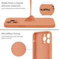 thumbnail image 3 of MCFANCE Silicone Magnetic Case for iPhone 14 Pro Max Magsafe Case Silicone Phone Case with Microfiber Lining for iPhone, 3 of 5