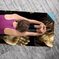 thumbnail image 5 of Pray Yoga Mat Towel with Storage Bag, 72.8"x26.8", Suitable for Yoga, Pilates, Fitness, etc. - Yoga Mat Towel， Yoga Blanket， Yoga Towel, 5 of 6