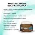 thumbnail image 2 of Mascarilla Doble Keratina Nefertiti Chocola-T Max350 g, 2 of 6