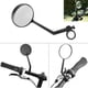 thumbnail image 3 of Espejos retrovisores laterales de aluminio para motocicleta con extremo de barra de mango para bicicleta de calle, Cafe Racer, bicicletas deportivas, Chopper Cruiser Scooter, 3 of 5