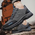 thumbnail image 2 of NOKIO Men's Climbing Sneakers Outdoor Hiking T𝗋a𝗂𝗅 Shoes L𝗈w Top Sports Shoes with Anti-S𝗅ip Durab𝗅e Sole, Comfortable Wide Width Shoes for Boating Camping Backpacking Travel Running Wear, 2 of 5