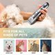 thumbnail image 3 of Pet Hair Trimmer Quiet Cat Clippers Grooming Kit with Comb 5 Speed Cat Shavers for Matted Long Hair, 3 of 5