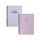 thumbnail image 1 of Set de 2 Libretas AGBOX Spring Note Pasta Dura Rosa y Blanco 80 hojas, 1 of 5