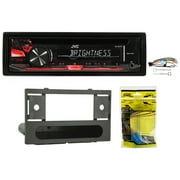 1-Din JVC CD Player Receiver Stereo w/ MP3/WMA/Aux For 1999-2000 Honda Civic