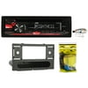1-Din JVC CD Player Receiver Stereo w/ MP3/WMA/Aux For 1999-2000 Honda Civic