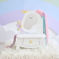 thumbnail image 2 of Teamson Kids Dreamy Unicorn Tabletop Vanity, Pretend Makeup Set with Mirror, Drawer & Wool Hair, White, for Toddlers Ages 3+, 2 of 14