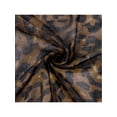 thumbnail image 4 of INSPIRE CHIC Women's Leopard Printed Long Scarf, Lightweight Soft Sheer Head Wrap Shawl Scarves for All Season 70.9x35.4" Dark Brown, 4 of 6