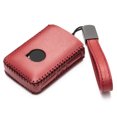 thumbnail image 2 of Vitodeco Genuine Leather Smart Key Fob Case Compatible with Volvo XC60, XC90, S90, V90 2019-2025 (4-Button, Red), 2 of 5