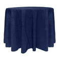 thumbnail image 1 of Ultimate Textile (5 Pack) Embroidered Pintuck Taffeta 90-Inch Round Tablecloth Royal Blue, 1 of 3