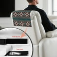 thumbnail image 5 of Xixirimido Recliner Chair Covers for Reclining Chair, Aztec Ethnic Tribal Print PU Leather Headrest Protector for Sofa Recliner Headrest Cover Sofa Slipcovers for Home, 3Pcs, 5 of 7