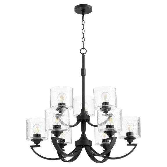 Quorum Lighting - Chandelier - Dakota - 9 Light Chandelier in Soft Contemporary