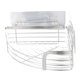 thumbnail image 3 of Stainless Steel Shower Shelf Bathroom Storage Organizer Wall Mounted Corner Design 20X20CM 1Set, 3 of 3