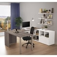 thumbnail image 3 of Bestar i3 plus U-Desk with One File Drawer, 3 of 3