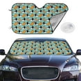 thumbnail image 2 of Kdxio Cute French Bulldog Print Windshield Sun Shade,UV Rays and Sun Heat Protection,Sunshade for Car Windshield,Car Shade Front Windshield - Medium, 2 of 6