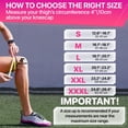 thumbnail image 2 of Rodillera DR. BRACE ELITE con estabilizador de talla (paquete de 2). Rodillera para mujeres y hombres, ideal para entrenamiento, deportes y uso diario. Manga de compresión para máxima sujeción del dol, 2 of 5